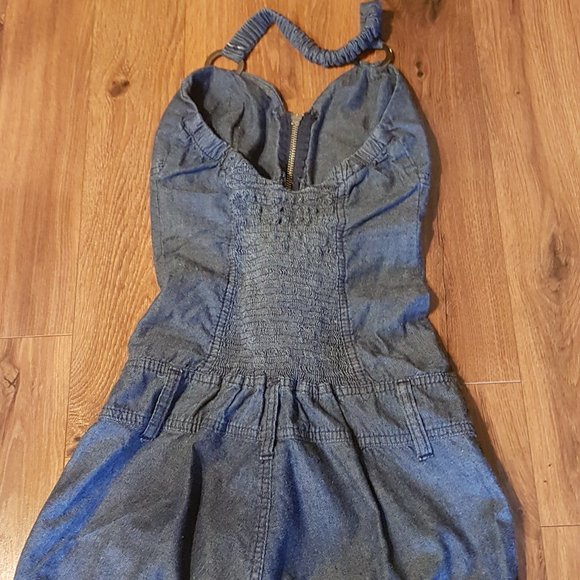 XCESO, Denim Romper - Picture 3 of 6